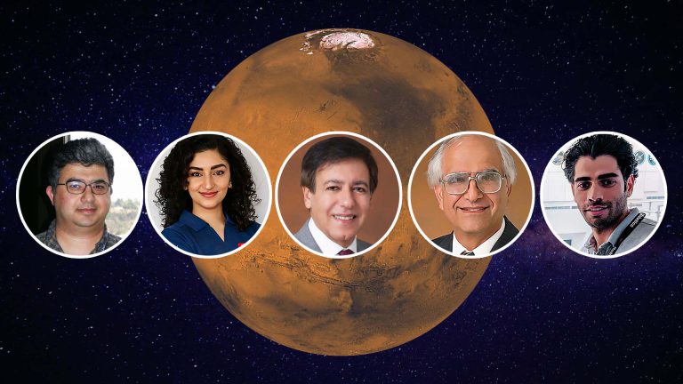 دانشمندان ایرانی شاغل در پروژه مریخ ناسا