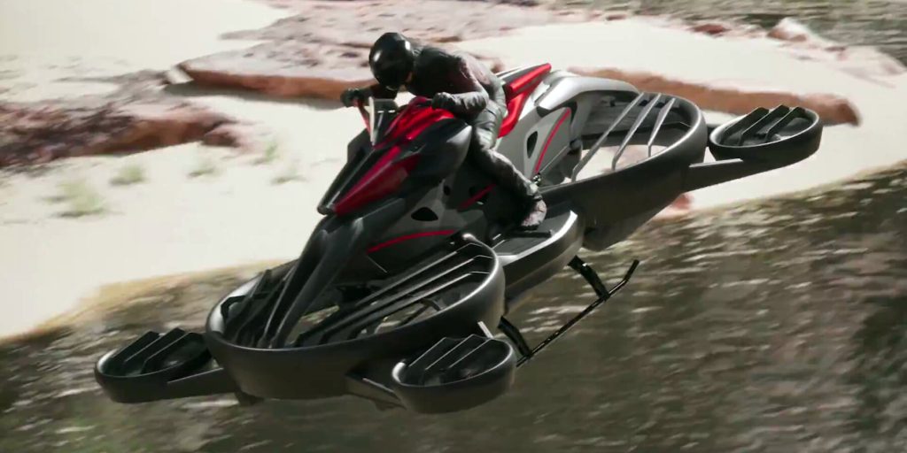 تحقق رؤیای موتور پرنده جنگ ستارگان + ویدیو دنیای پردازش آنلاین