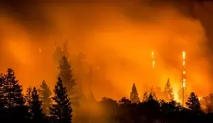 آتش‌سوزی‌های شدید در شمالگان